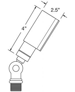 Encore LEDBL-78-LED-SHROUD Area Path Light